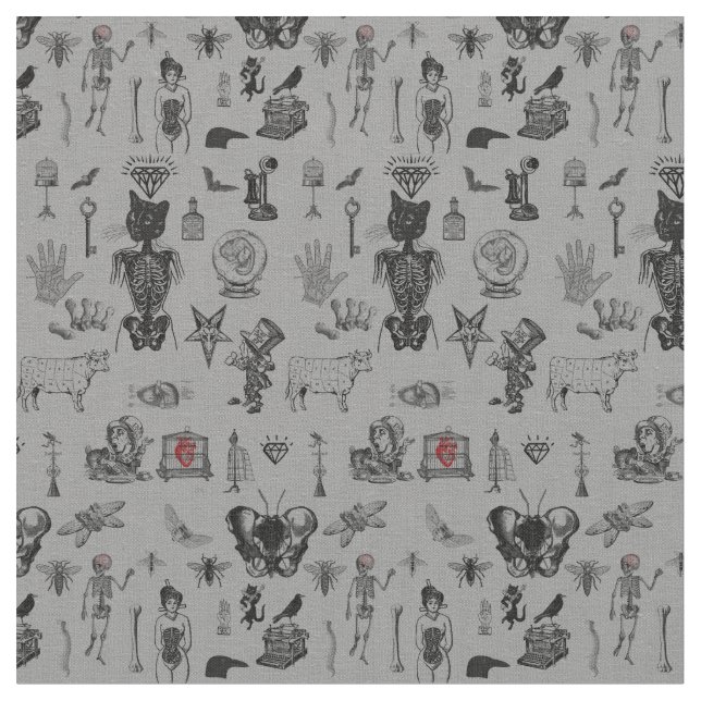 Tecido Apothecary (Detalhe)