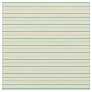 Tecido Aquamarine e Tan Stripes