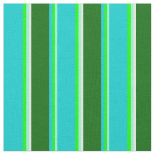 Tecido Aquamarine, Limão, Turquesa, Green & Mint Cream