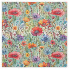 Tecido Aquarela Flores