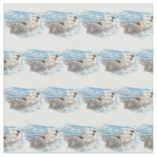 Tecido Aquarela Fora De Cama Pequena Arte Animal