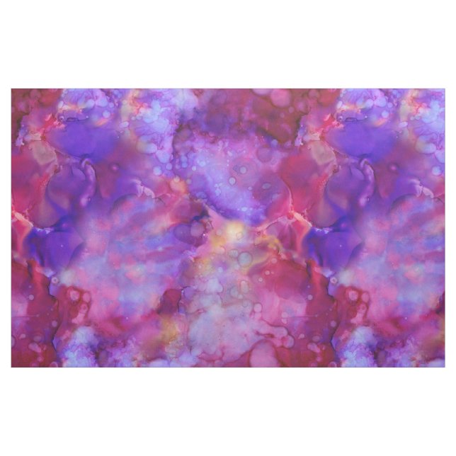 Tecido aquarelas de fantasia, tons quentes: (Fat Quarter)