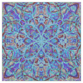 Tecido arabesque colorido Boho-romântico do ornamento da