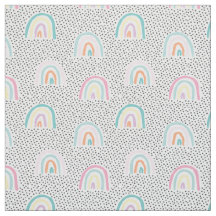 Arcos-da-índia e minúsculos pontos em cores pastos