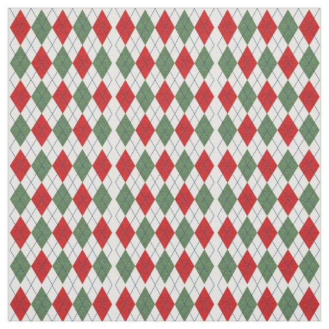 Tecido Argyle Natal (Modelo)