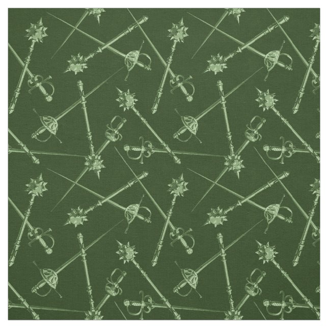 Tecido Armas Melee, Green, na década de 1800 (Modelo)