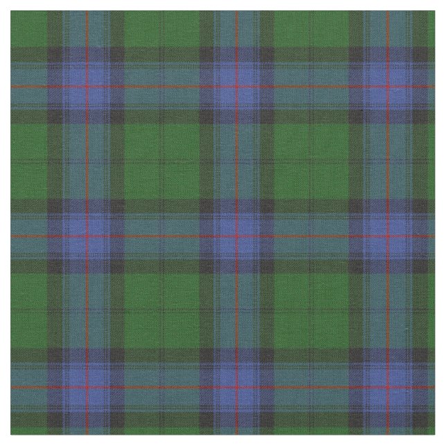 Tecido Armstrong Clan Tartan - Padrão de Xadrez escocês (Detalhe)