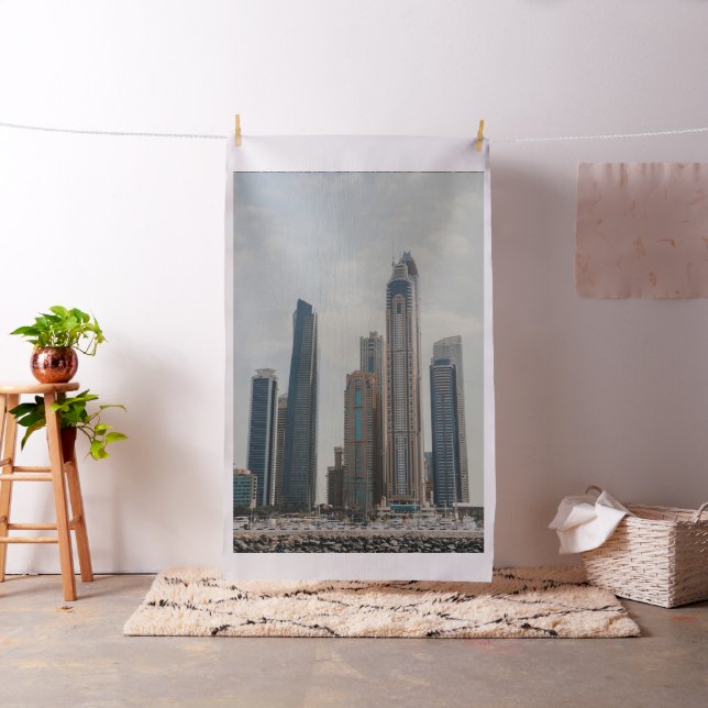 Tecido Arquitetura de Dubai Marina (In Situ)