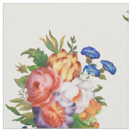 Tecido arranjo floral