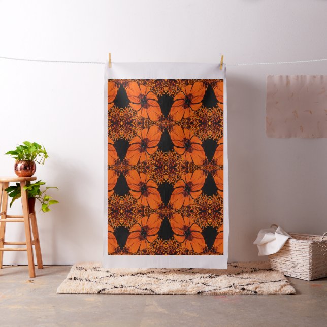 Tecido Array de flor de outono...... (In Situ)