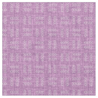 Tecido Arrows on Orchid Purple Linen