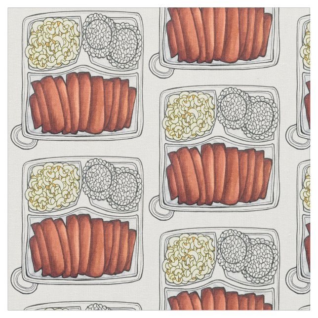 Tecido Arroz Macaroni, Salada de Arroz de Placa de Cuisin (Detalhe)