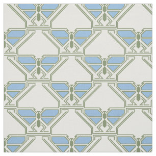 Tecido Art Deco Butterflies