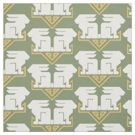 Tecido Art Deco Rabbits