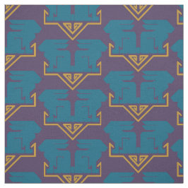 Tecido Art Deco Rabbits