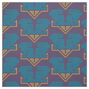 Tecido Art Deco Rabbits