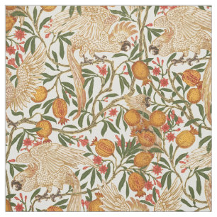 Tecido Art Nouveau Cockatoo Patterno de Walter Crane