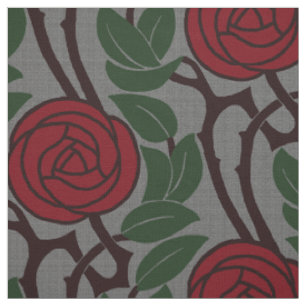 Tecido Art Nouveau Rosas