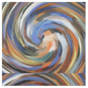 Tecido Arte abstracta moderna #37 do redemoinho
