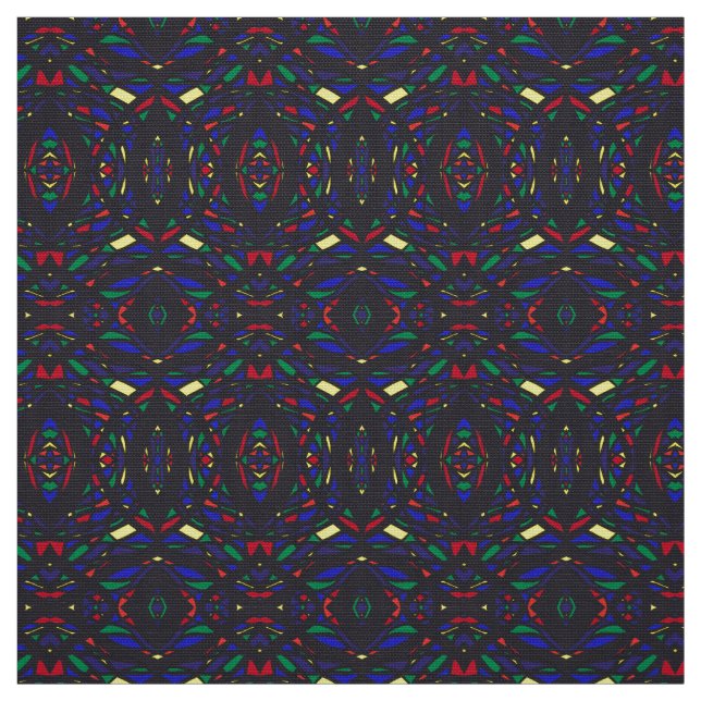 Tecido Arte Abstrata Acrílica Arco-íris Prismática (Modelo)