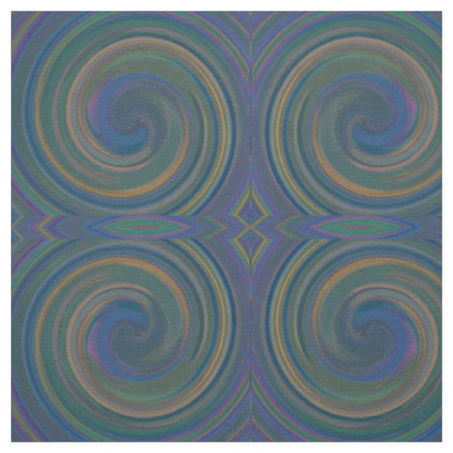 Tecido Arte Abstrata de Redemoinho Moderna #22 (Modelo)