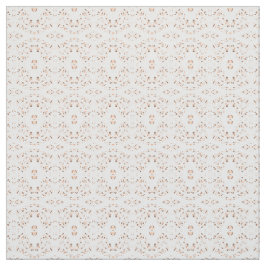 Tecido Arte Abstrata em Gouache Laranja Branco Espectrosc