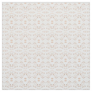 Tecido Arte Abstrata em Gouache Laranja Branco Espectrosc