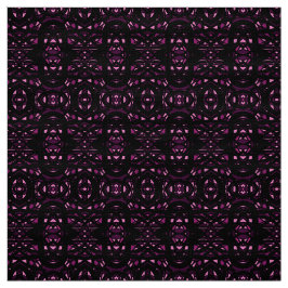Tecido Arte Abstrata em Gouache Rosa Preto Fogo