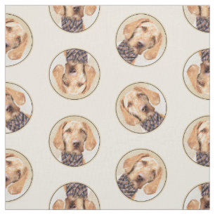 Tecido Arte Cachorra Cachorra de Vizsla Húngaro