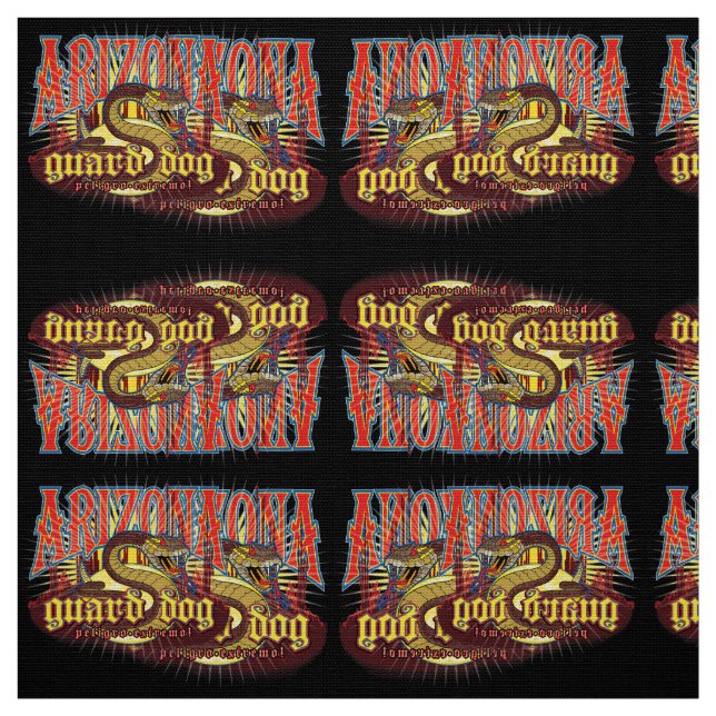 Tecido Arte de Cobra do Arizona (Modelo)