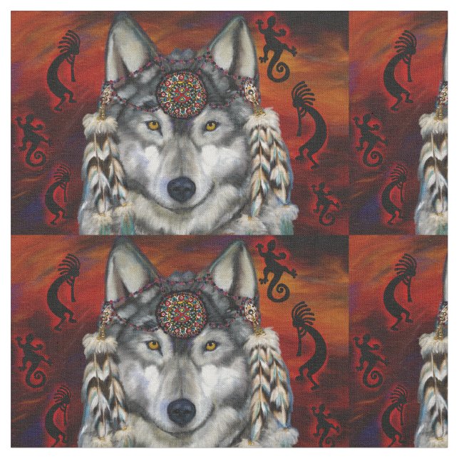 TECIDO ARTE DE LOBO (Detalhe)