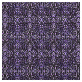 Tecido Arte de Tinta Índia Abstrata Roxo Preto Trapaceiro