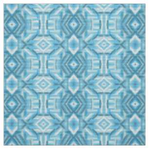 Tecido Arte Pastel Macio Abstrato Azul Staccato