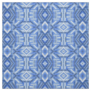 Tecido Arte Pastel Macio Abstrato Azul Staccato