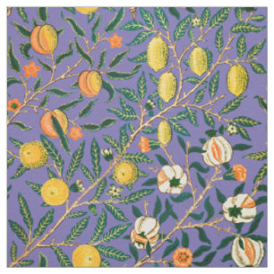 Tecido Arte Patern William Morris Fruta Pomegranate vinta