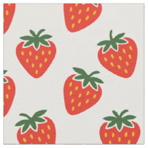 Arte Popular Dispersão de Morango em Vermelho e Ve