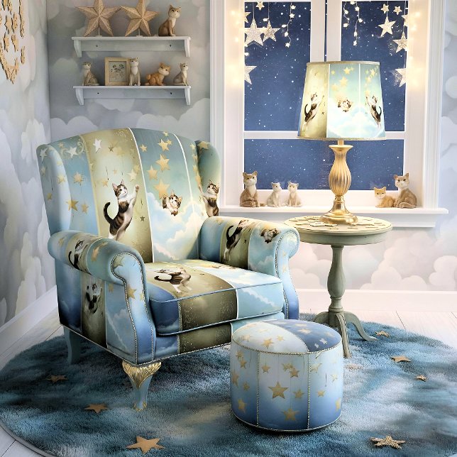 Tecido Artistic Fabric Panel Cats (Criador carregado)