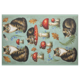 Tecido Artistic Quilting Fabric Cats