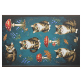 Tecido Artistic Quilting Fabric Cats
