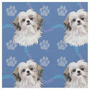 Tecido Artístico Shih Tzu 4