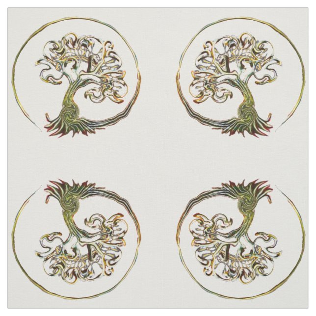 Tecido Árvore Da Vida (Modelo)