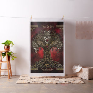 Tecido Árvore da Vida – Steampunk Gótico Celta