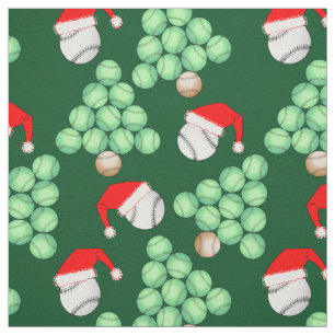 Tecido Árvore de beisebol Natal