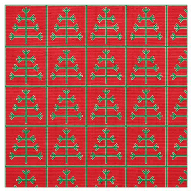 Tecido árvore de Natal (Modelo)