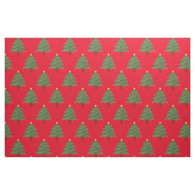 Tecido Árvore Natal Trocado (Fat Quarter)