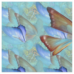 Tecido Asas de Borboleta abstrato