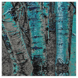 Tecido Aspensos Azuis