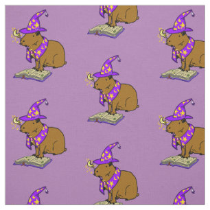 Tecido Assistente Mystical & Magical Capybara