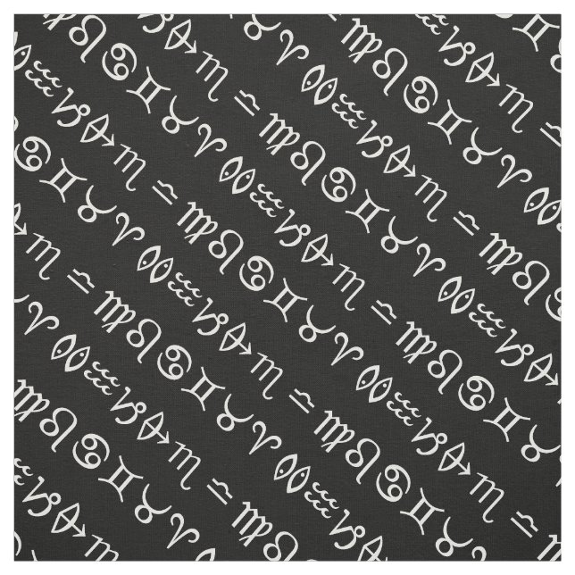 Tecido Astrológico Tecidos Personalizados do Zodía (Modelo)