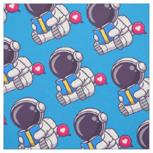 Astronauta lendo livro crianças bonitinhas